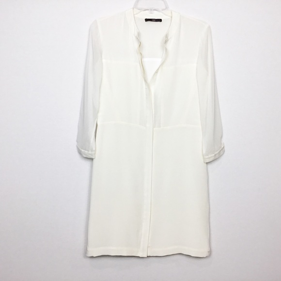 silk button down shirt dress